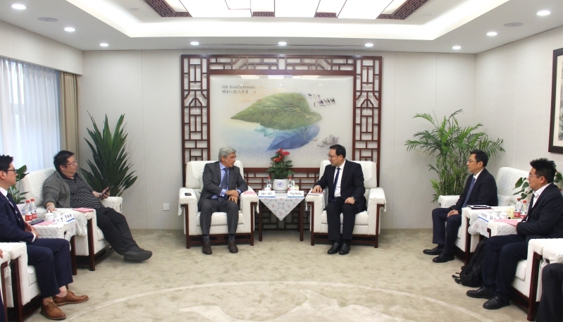 省贸促会领导会见阿根廷阿中商会会长洛萨达一行