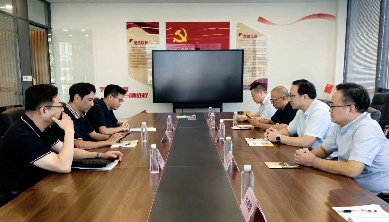 省贸促会领导赴无锡调研