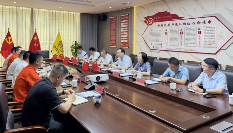 省贸促会领导调研走访外贸企业