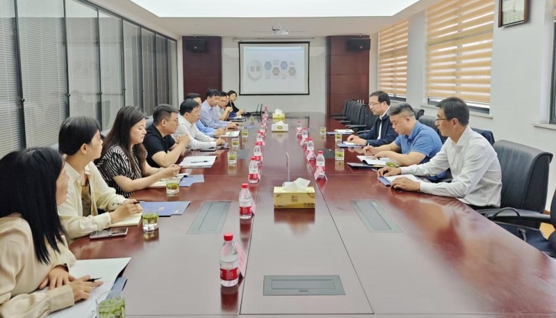 省贸促会领导赴镇江调研外贸企业